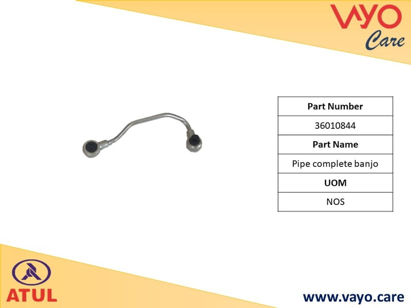 PIPE COMPLETE BANJO - 36010844 - GEMINI ULTRA