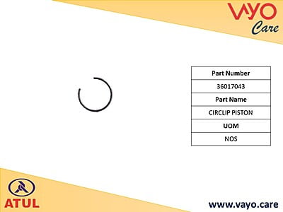 CIRCLIP PISTON - 36017043 - GEMINI ULTRA