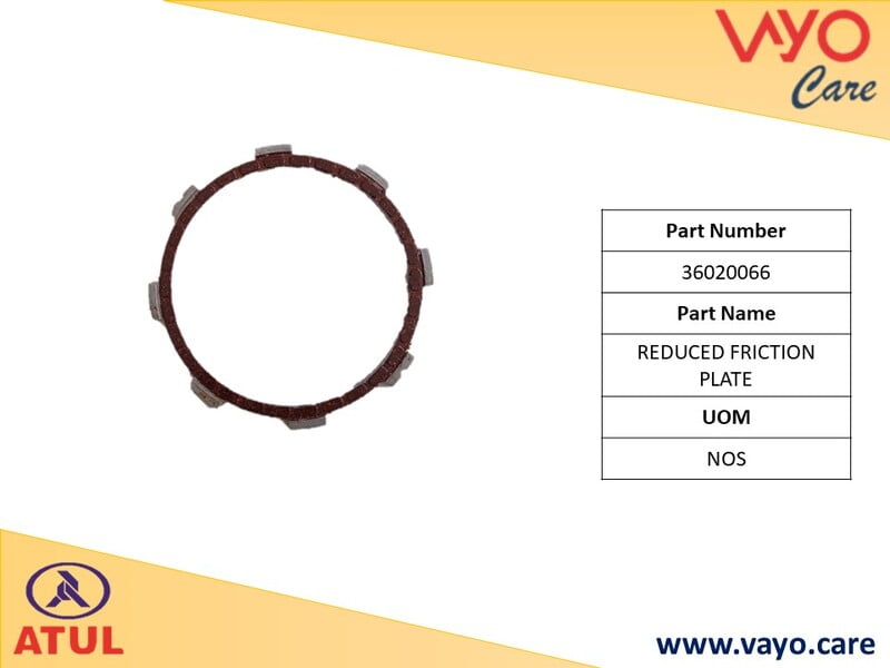 REDUCED FRICTION PLATE - 36020066 - GEMINI ULTRA