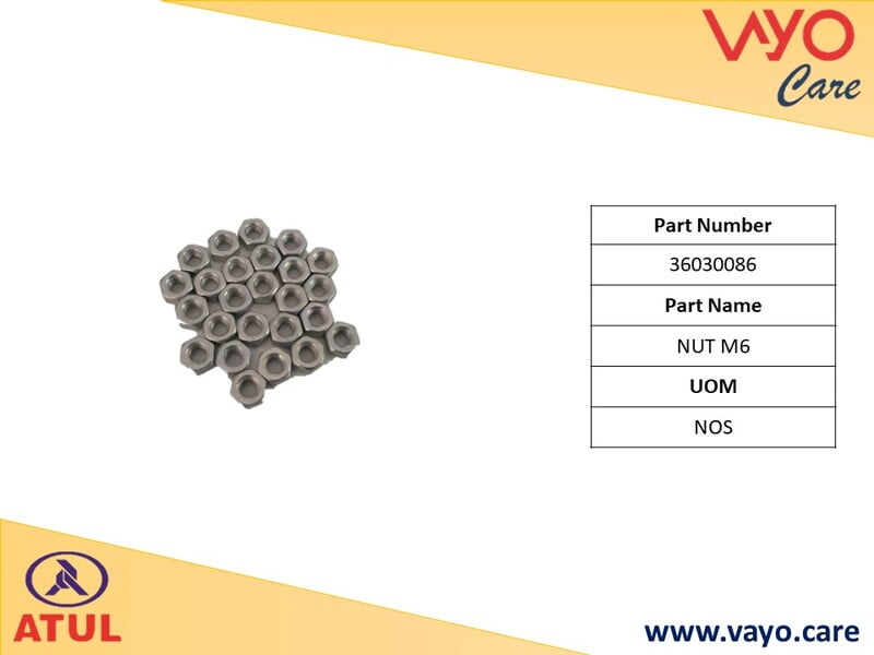 NUT M6 - 36030086 - GEMINI ULTRA