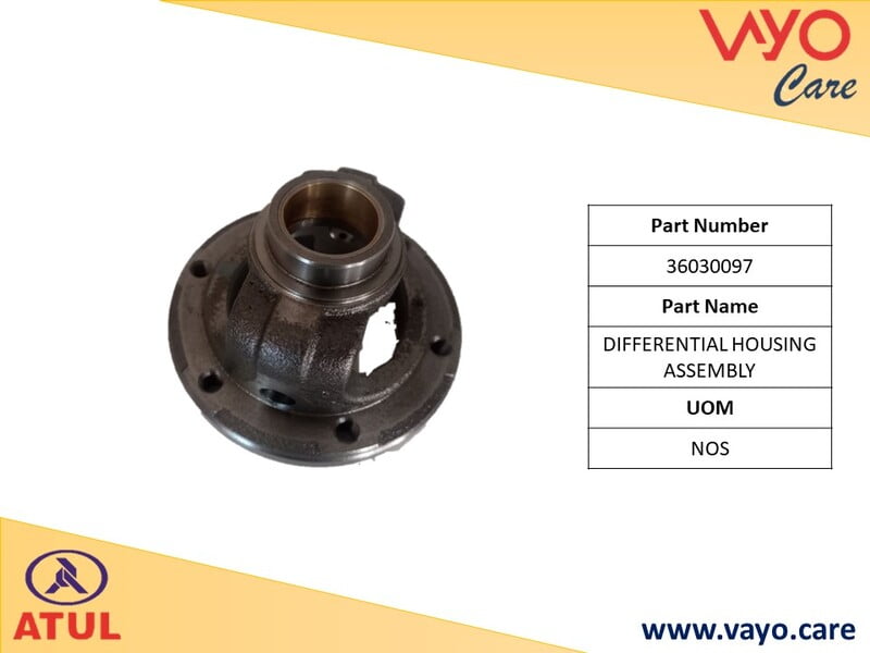 DIFFERENTIAL HOUSING ASSEMBLY - 36030097 - GEMINI ULTRA