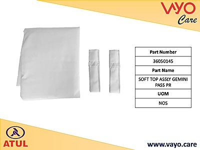 SOFT TOP ASSLY GEMINI PASS PR - 36050145 - GEMINI ULTRA