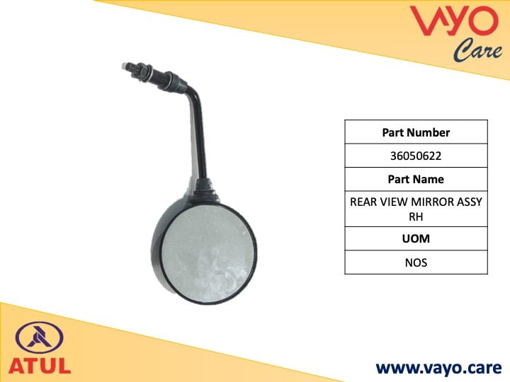 REAR VIEW MIRROR ASSY RH - 36050622 - GEMINI ULTRA