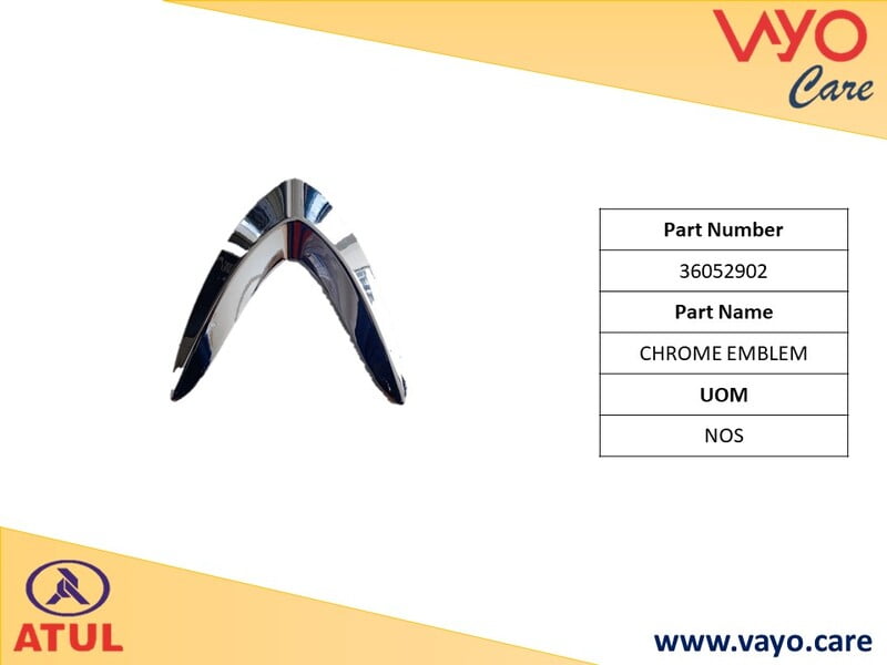 CHROME EMBLEM - 36052902 - GEMINI ULTRA