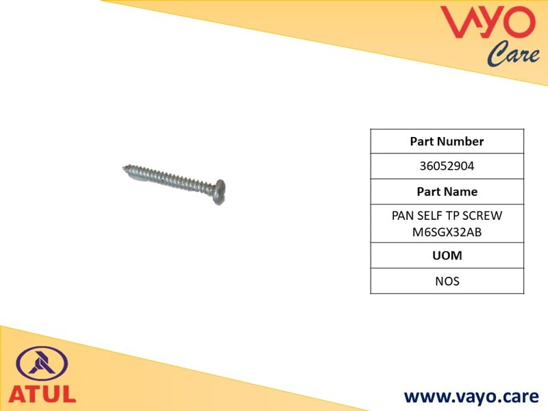 PAN SELF TP SCREW M6SGX32AB - 36052904 - GEMINI ULTRA