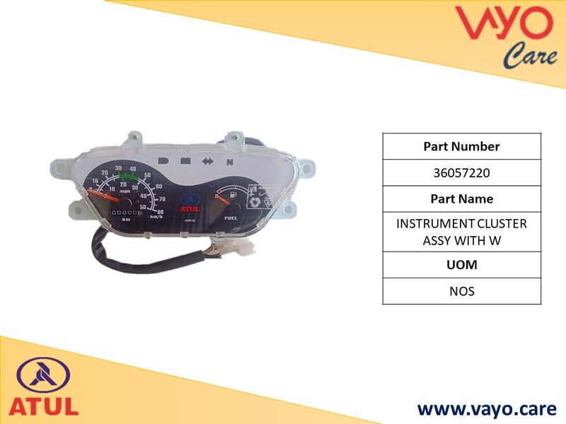 INSTRUMENT CLUSTER ASSY WITH W - 36057220 - GEMINI ULTRA