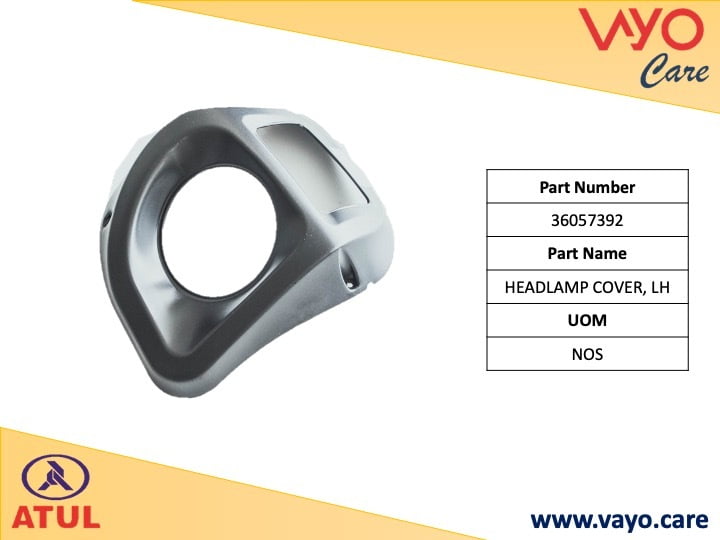 HEADLAMP COVER, LH - 36057392 - GEMINI ULTRA