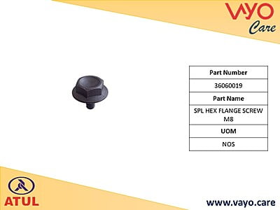 SPL HEX FLANGE SCREW M8 - 36060019 - GEMINI ULTRA
