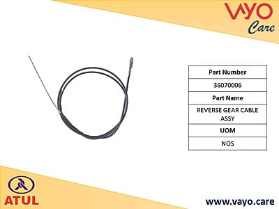REVERSE GEAR CABLE ASSY - 36070006 - GEMINI ULTRA