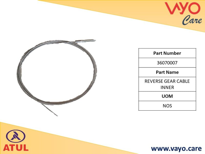 REVERSE GEARE CABEL INNER - 36070007 - GEMINI ULTRA