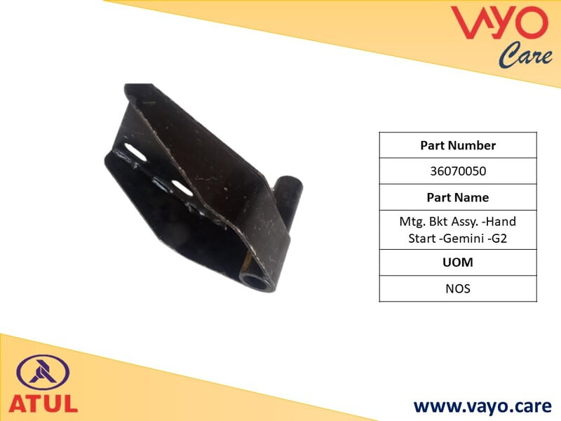 MTG. BKT ASSY. -HAND START -GEMINI -G2 - 36070050 - GEMINI ULTRA