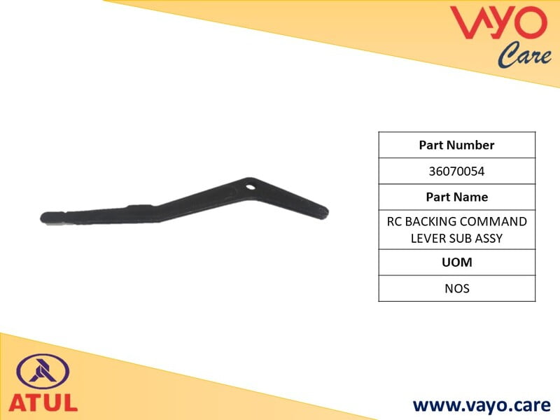 RC BACKING COMMAND LEVER SUB ASSY - 36070054 - GEMINI ULTRA
