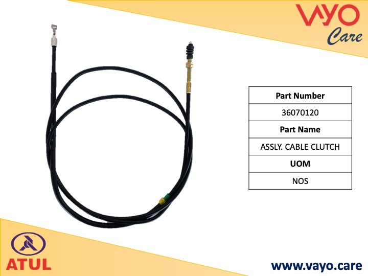 ASSLY. CABLE CLUTCH - 36070120 - GEMINI ULTRA