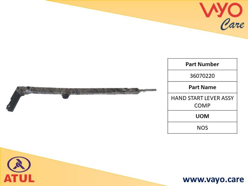 HAND START LEVER ASSY COMP - 36070220 - GEMINI ULTRA