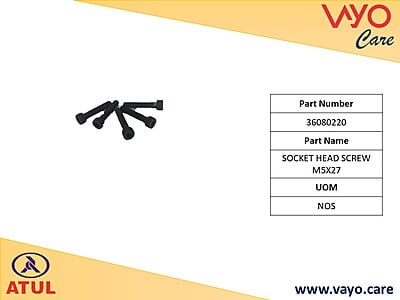 SOCKET HEAD SCREW M5X27 - 36080220 - GEMINI ULTRA