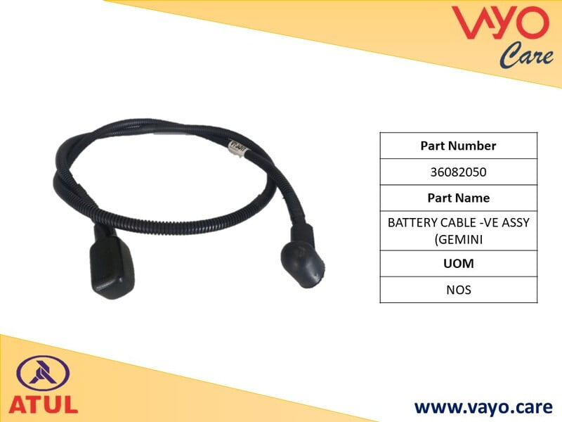 BATTERY CABLE -VE ASSY (GEMINI - 36082050 - GEMINI ULTRA
