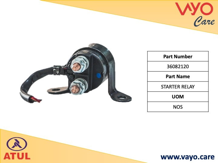 STARTER RELAY - 36082120 - GEM CARGO