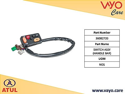 SWITCH ASSY (HANDLE BAR) - 36082720 - GEMINI ULTRA