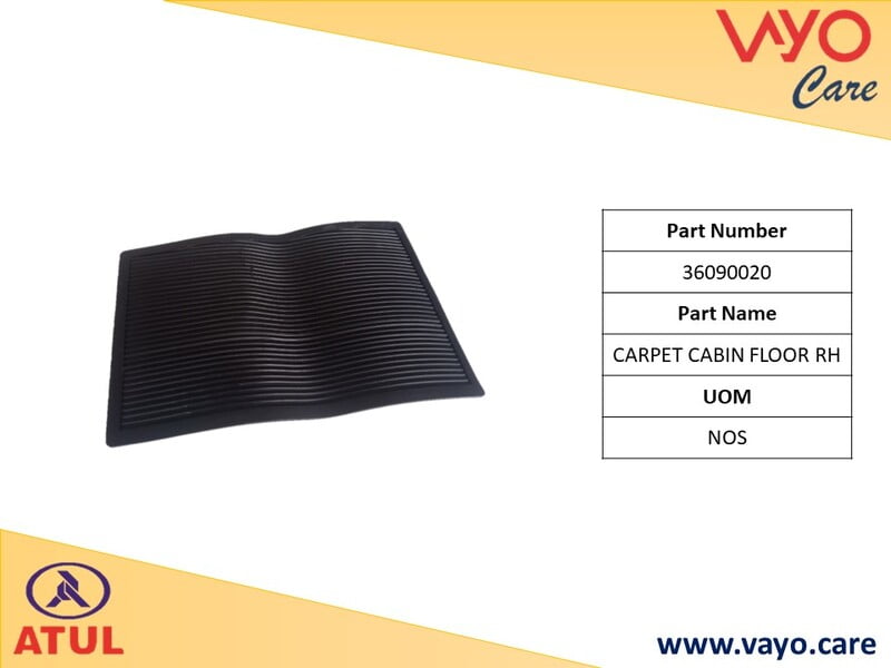 CARPET CABIN FLOOR RH - 36090020 - GEMINI ULTRA