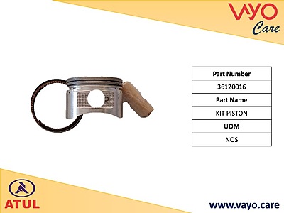 KIT PISTON - 36120016 - GEMINI ULTRA