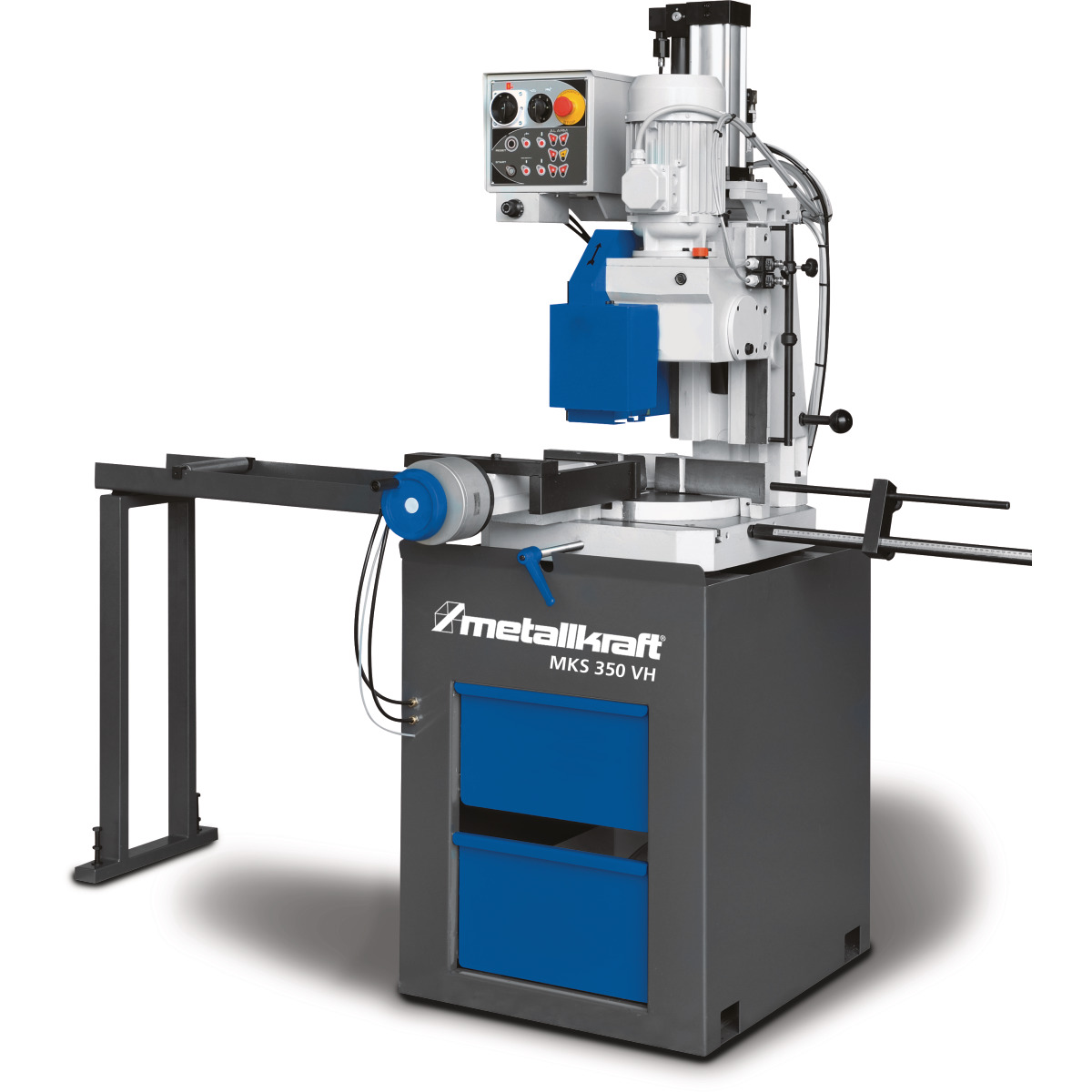 METALLKRAFT MKS 350 VH – Semi-Automatic Vertical Metal Circular Saw