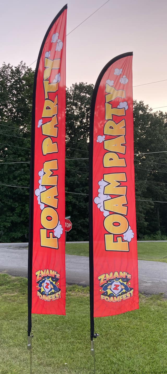 Feather Flag Large (Single or Double Side Print) Feather Flag Large (Single or Double Side Print)