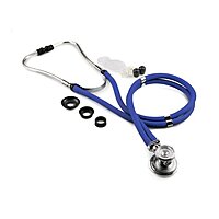 McKesson LUMEON™ Sprague Stethoscope Royal Blue 22 Inch 2-Tube Double-Sided Chestpiece (EA)