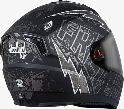 STEELBIRD SBA-1 FREELIVE MAT BLACK/GREY C/V (L)