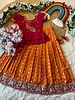 P700: Beautiful Banarasi Silk Lehanga Sets P700: Beautiful Banarasi Silk Lehanga Sets