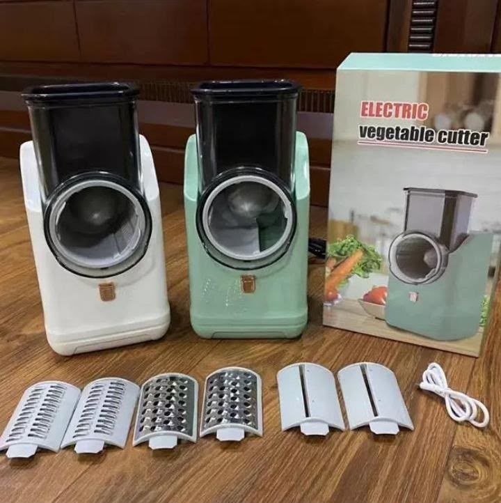 ELECTRIC VEGETABLE CHOPPER FRUIT SLICER