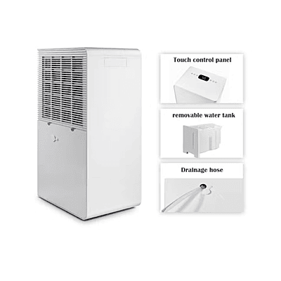 White Westinghouse Portable Dehumidifiers Machine-AWHD40L White Westinghouse Portable Dehumidifiers Machine-AWHD40L