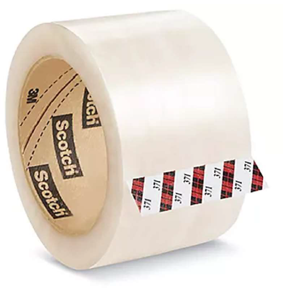 CINTA TRANSPARENTE 3M 371 2" X 110YDS