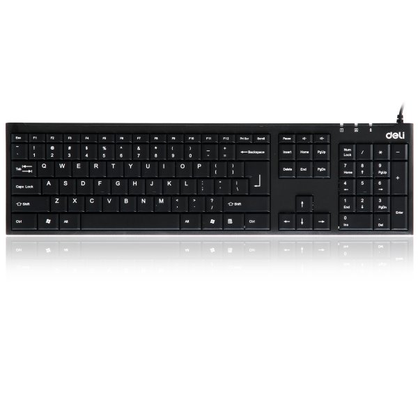 DELI 3711 MOUSE & KEYBOARD SET - WIRED