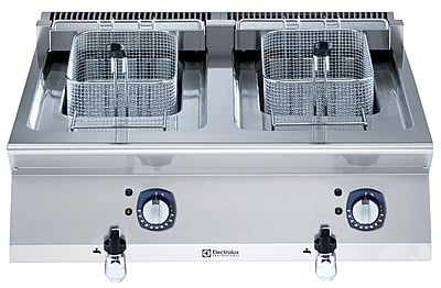 371143 2X12 LITRE ELECTRIC FRYER TOP 800MM-230V