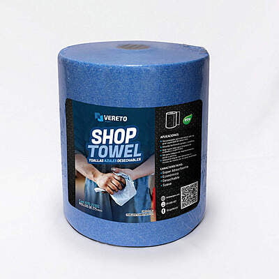 Paños Desechables Sin Serie 275 hojas 11" x 9" Azul