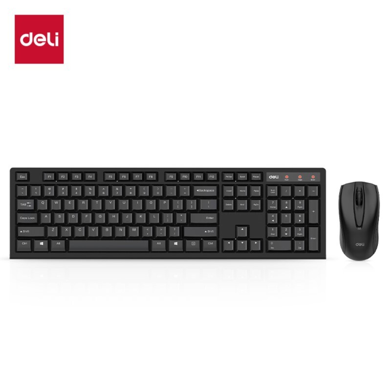 DELI 3729ES MOUSE & KEYBOARD SET - WIRELESS