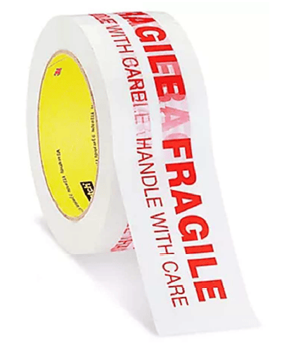 CINTA C/LEYENDA FRAGIL 2" X 150 YDS