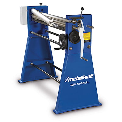 METALLKRAFT RBM 1000-20 Eco – Manual Plate Rolling Machine