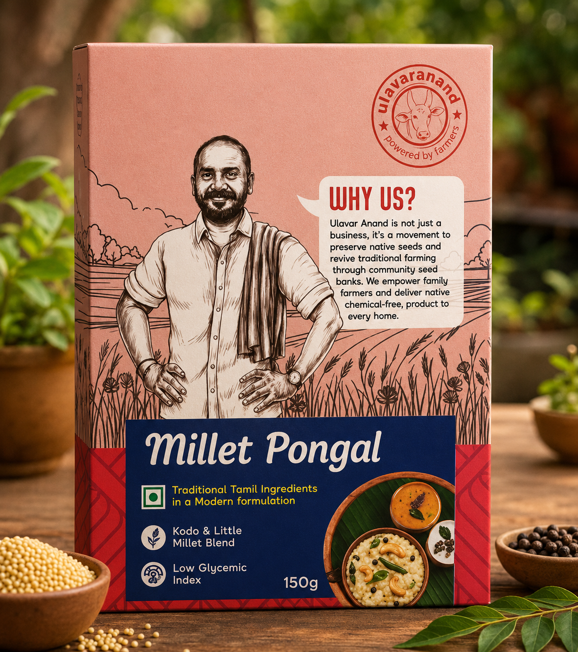 MILLET PONGAL MIX 150 G