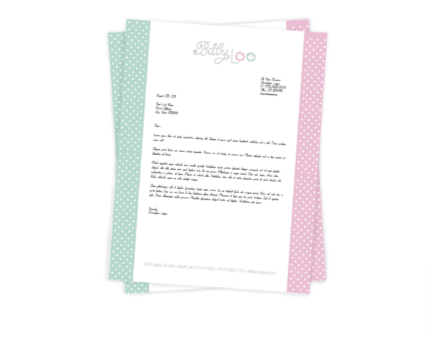 Letterhead Letterhead