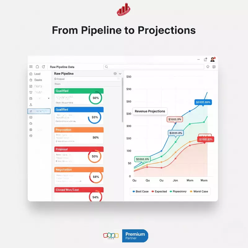 Zoho CRM: Sales Forecasting Logic