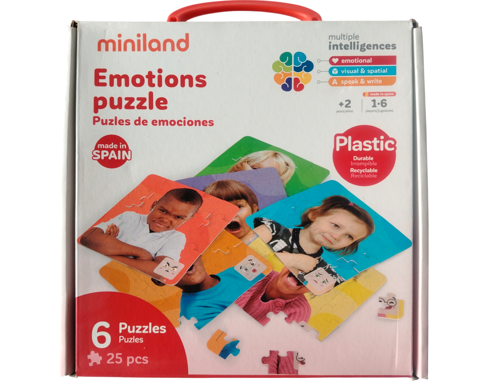 ROMPECABEZAS EMOTIONS PUZZLE MINILAND