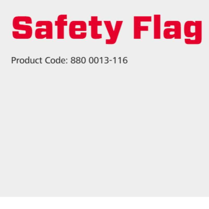 Speedrite Safety Flag - 10 Pcs