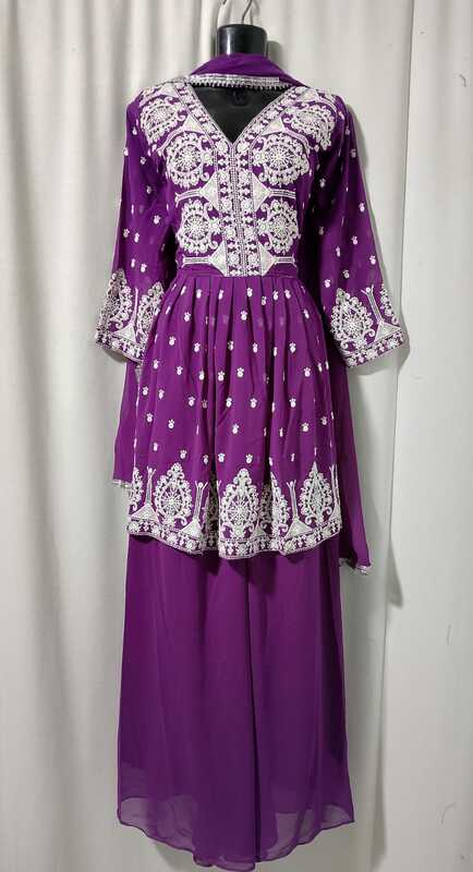 D122: Ready To Ship Beautiful Sharara Set