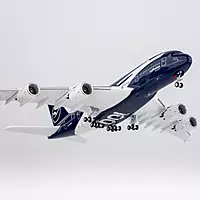 Lufthansa A380-800 D-AIMH (100th Anniversary livery, Luxurious packaging with stand)