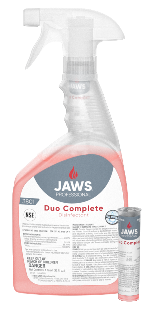 JAWS® Professional 3801 Duo Complete Disinfectant Refill Pack JAWS® Professional 3801 Duo Complete Disinfectant Refill Pack