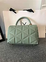 LYN RHOMBUS STICHING SHOULDER BAG