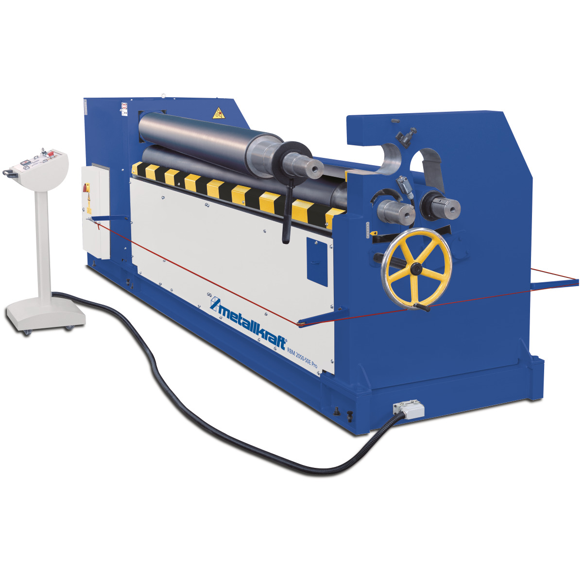 METALLKRAFT RBM 2050-60E Pro – Motorized Plate Rolling Machine
