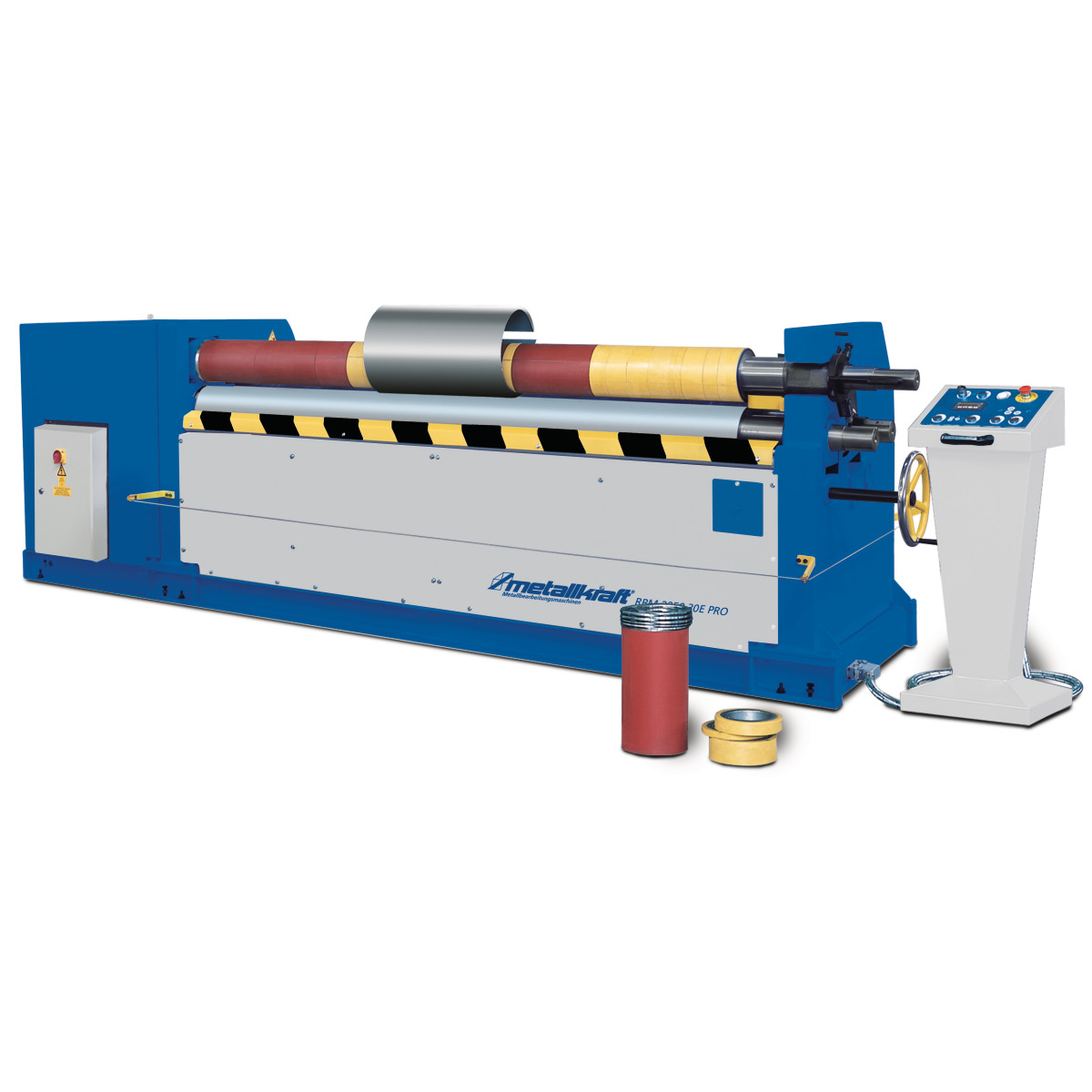 METALLKRAFT RBM 2550-40E Pro – Motorized Plate Rolling Machine