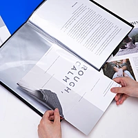 CARPETA CON FUNDAS PLÁSTICAS - 38146